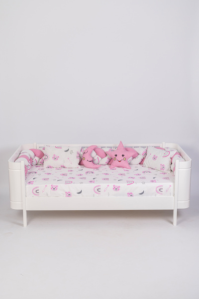 Jasmin Bebe Home Bebek Karyola ve Montessori Uyku Seti