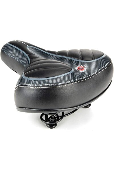 zola Bicycle saddle, with gel, flexible foam, shock absorbing springs, black,...