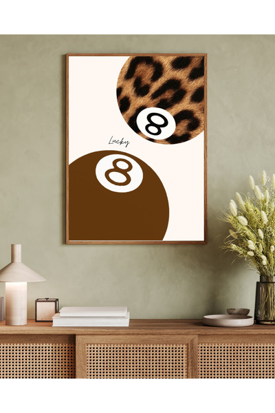 Tuba Decor Еднокомпонентна дървена рамка за хол, салон и кухненска маса, сери...