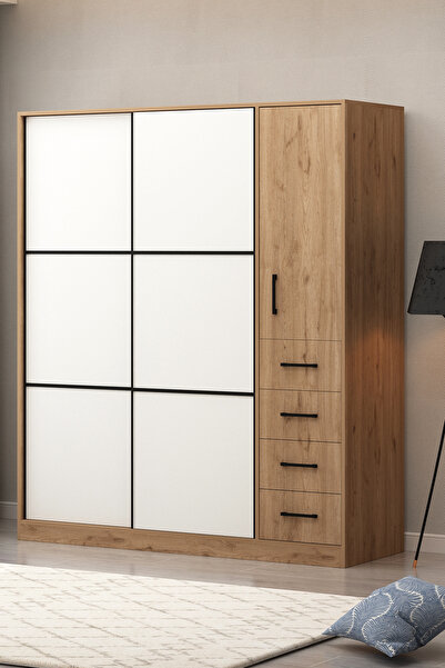 Avmpark Nito Gardırop 3 Kapaklı_