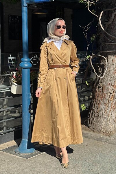 Venöve Zora Dress 26Sselb0009 Beige