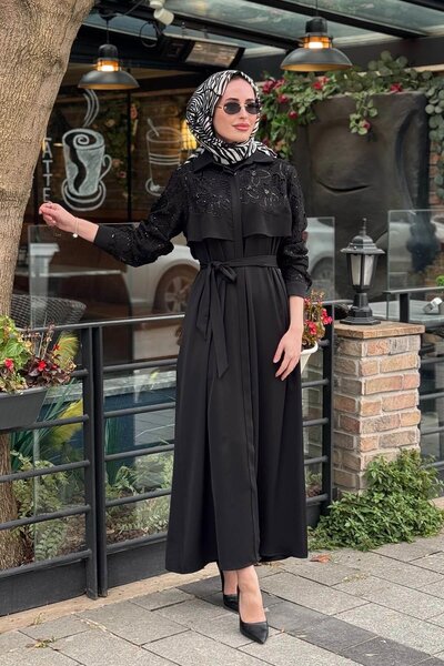 FUAT GÜRSEN FUAT GÜRŞEN Elbise 26Y-5101 Siyah