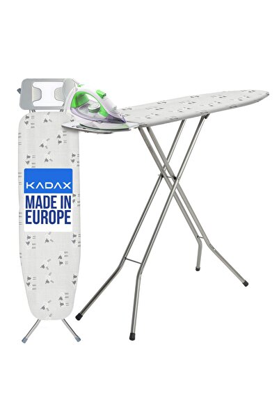 KADAX Masă de călcat pliabilă 110x30cm cu suport pentru fier de călcat, mică,...