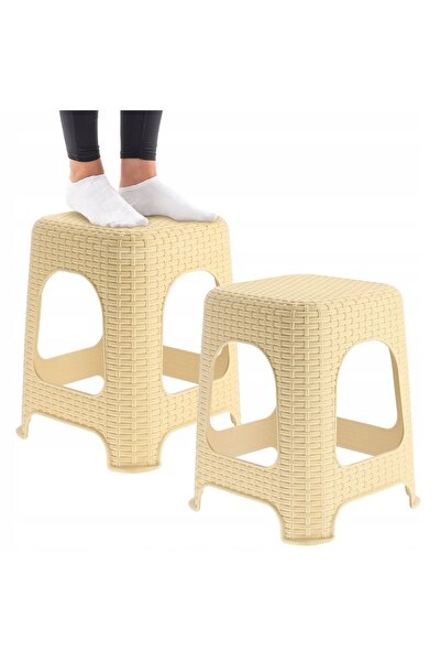 KADAX Scaun de bucătărie cu platformă solidă antiderapantă, până la 120 kg