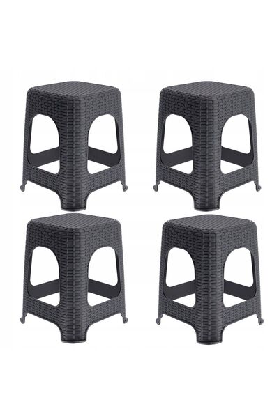 KADAX Scaun de bucătărie cu platformă solidă antiderapantă, până la 120 kg