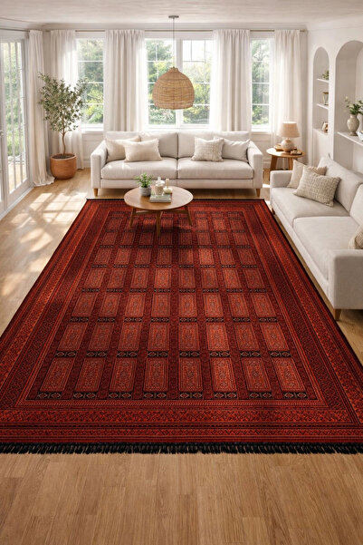 BLGHOME Etnik Desen Motifli Dekoratif Halı Kilim