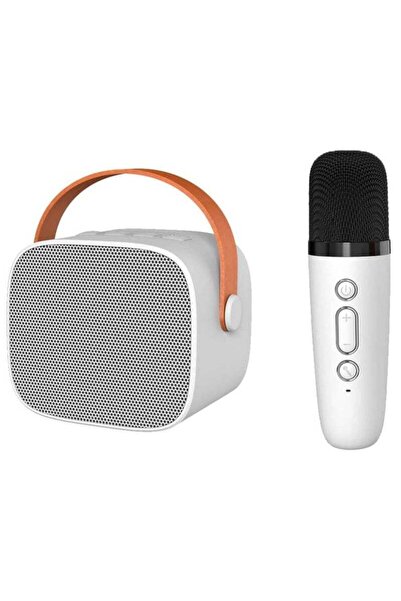 Arabest مكبر صوت بلوتوث مزود بميكروفون لاسلكي، مناسب للفتيات والفتيان، وللتجم...