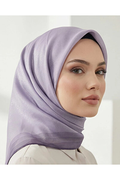 Levidor KEHRİBAR EŞARP-Mor-gri