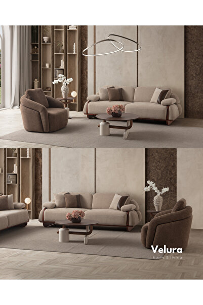 Velura Home & Living Mylan 3+1 Koltuk Takımı & Oturma Grubu