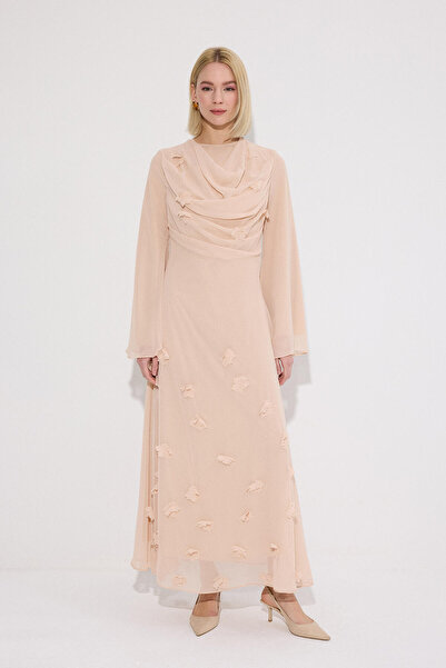 Touché Privé Lined chiffon dress