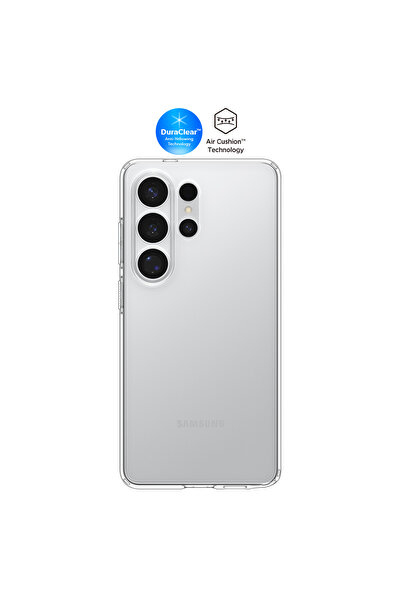 Galaxy S26 Ultra ile Uyumlu ince Kılıf Liquid Crystal Crystal Clear Şeffaf Kapak - ACS10671