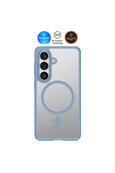 Galaxy S26 Plus ile Uyumlu ince Kılıf Ultra Hybrid MagFit Light Blue Şeffaf Kapak - ACS11163