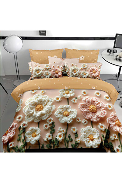 OEM Duvet Cover Set with Stretchy for double bed 2 people, PRV, Finet 4 piece...