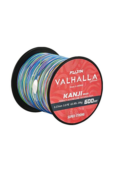 Fujin Valhalla Kanji 8X 600MT Multicolor Japan İp Misina