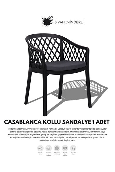 Daim Plastik CASABLANCA LÜX CAFE & RESTAURANT SANDALYESİ