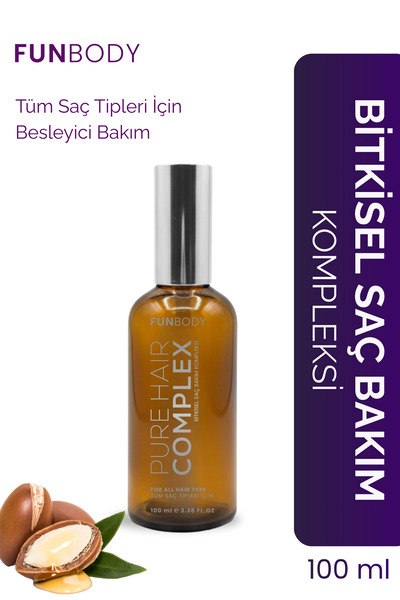 FUNBODY COMPLEX BİTKİSEL SAÇ BAKIM KOMPLEKSİ 100 ML 1 ADET