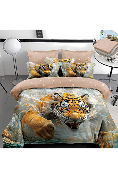 OEM Duvet Cover Set with Stretchy for double bed 2 people, PRV, Finet 4 piece...