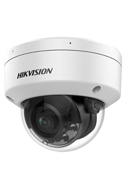 Hikvision IP Dome Security Camera 8MP 4K PoE Mic ColorVu 2.8mm IR/White 30m D...