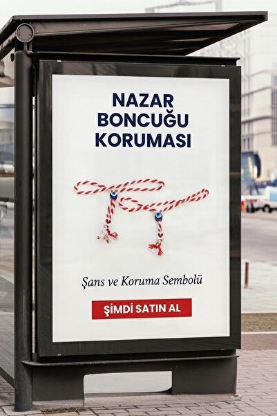 Miomundobaby Marteni̇çka - 25 Pieces |   Nazar & Kalp Beaded Two in One