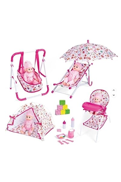 Mixbo 5-in-1 Multifunctional Baby Doll Set Play House