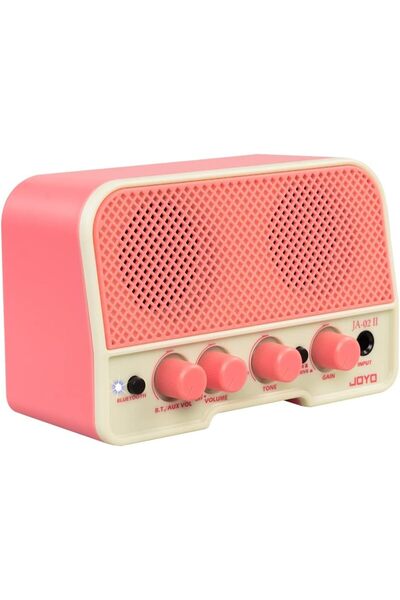 Joyo JA-02IIPK PEMBE 5 WAT TRAVEL MİNİ BLUETOTHLU CEP SEYAHAT KASA GİTAR AMFİSİ