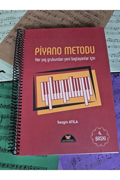 Yurtrenkleri Yayınevi Piyano Metodu Her Yaş Grubundan Yeni Başlayanlar İçin S...