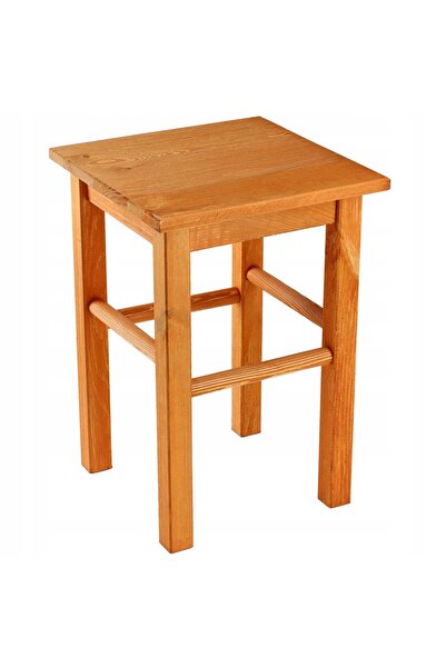 KADAX Scaun de bucătărie din lemn masiv de arin, 43,5 cm, pentru bucătărie