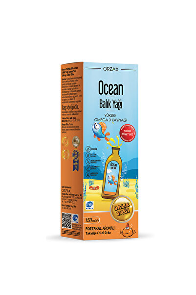 Ocean Balık Yağı Portakallı 150ml