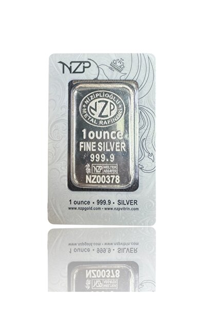 Lora Kuyumculuk 1 Ons Külçe Gümüş