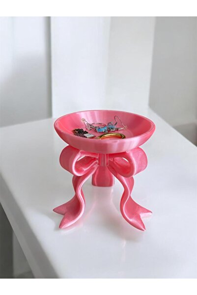 Baalaa Bow Detail Jewelry Bowl-Ring&Earring Tray-Decorative Object