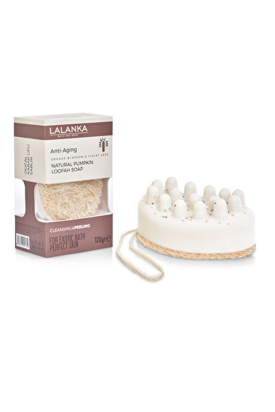 lalanka Anti-Aging Pumpkin Fiber Soap 120Gr