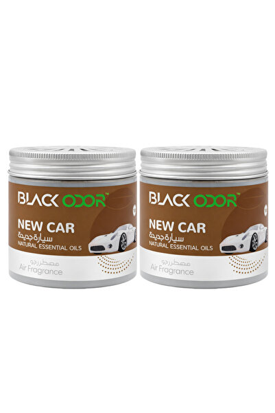 Black Odor معطر جو جديد للسيارة، 12 أونصة، جل زيت عطري طبيعي، رائحة تدوم طويل...