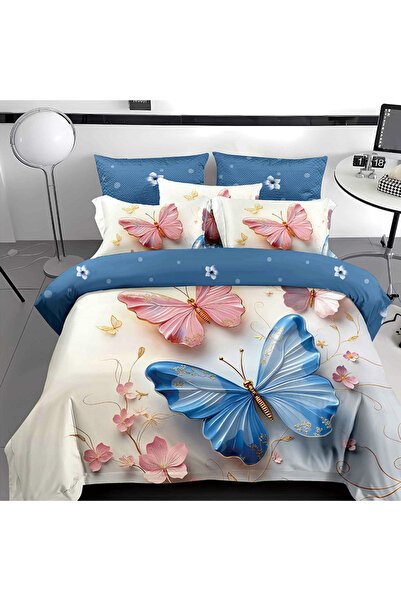 OEM Duvet Cover Set with Stretchy for double bed 2 people, PRV, Finet 4 piece...