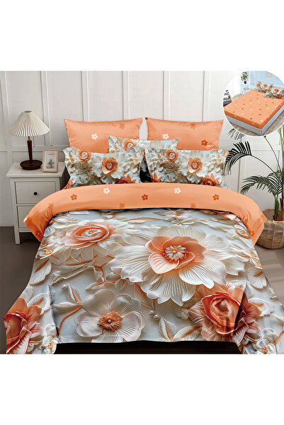 OEM Duvet Cover Set with Stretchy for double bed 2 people, PRV, Finet 4 piece...