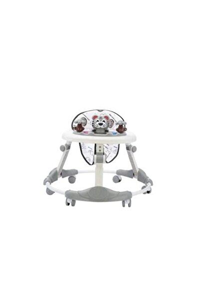 Mixbo Foldable Baby Walker Mixbo, Happy Tiger Model, Gray/White Color