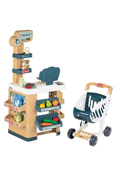 Smoby Market with 34 Accessories