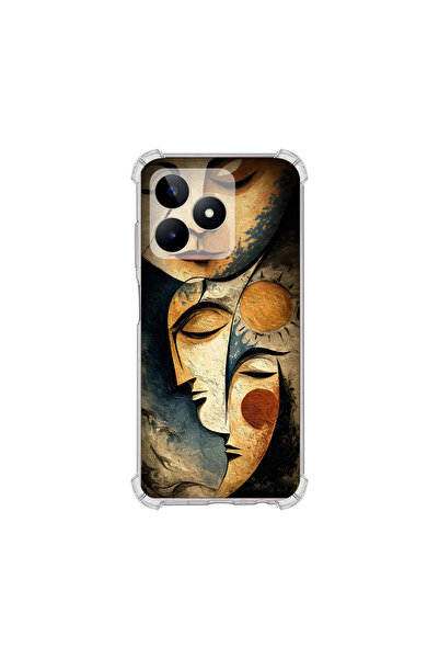 PrintiFy حافظة حماية للزوايا متوافقة مع هاتف Realme Note 50 Metamorphosis Cle...