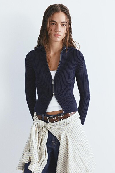 Pull & Bear Fermuarlı hırka