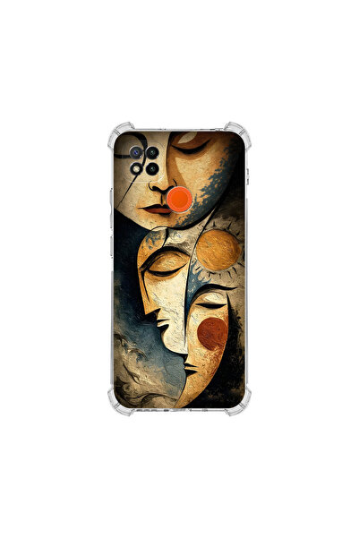 PrintiFy حافظة حماية للزوايا متوافقة مع هاتف Redmi 10 2022 Metamorphosis Clea...