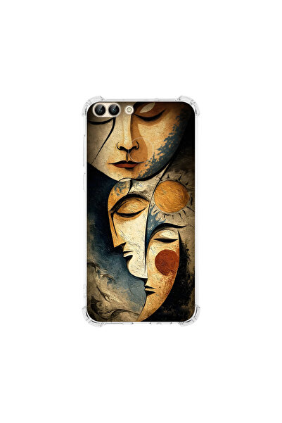 PrintiFy حافظة حماية للزوايا متوافقة مع هاتف هواوي بي سمارت ميتامورفوس بيراك ...