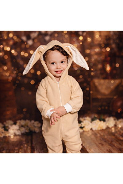 Simplicity kids Boutique Salopetă Bunny crem