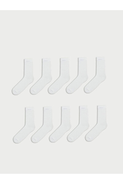 LC Waikiki White Men's Socks 10-Pack