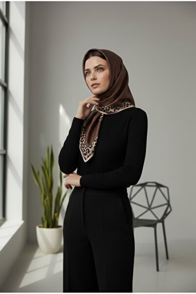 Onur Scarf - New Soft Fabric Medium Plain Leopard Series Trend Model Fashion ...