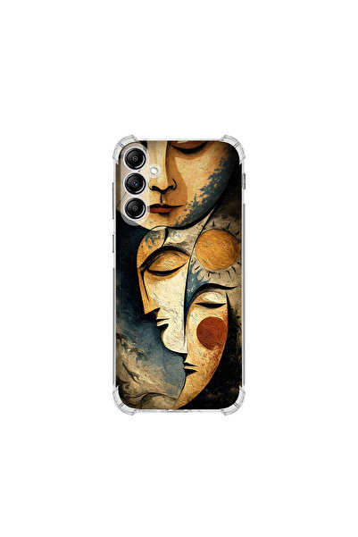 PrintiFy حافظة حماية للزوايا متوافقة مع هاتف سامسونج جالاكسي A14 بتصميم Metam...