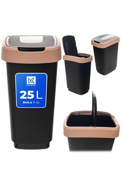KADAX Waste Bin 25L Waste Separation Container With Lid