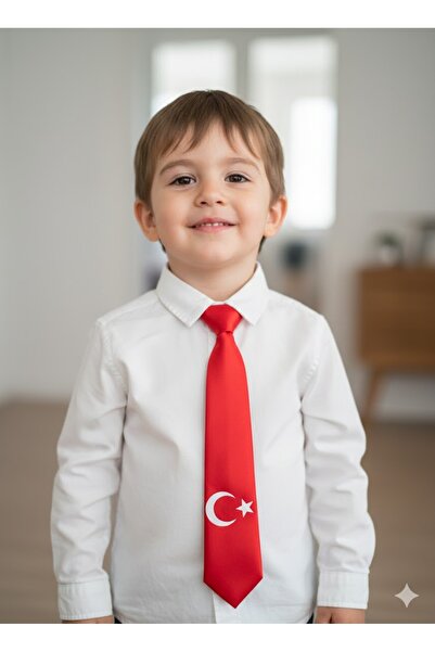 Baby Bakkal Cravată cu steag turcesc (2-15 ani)