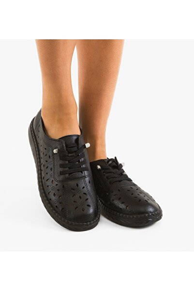 BENOTTİ Guha Black Women's Casual Shoes