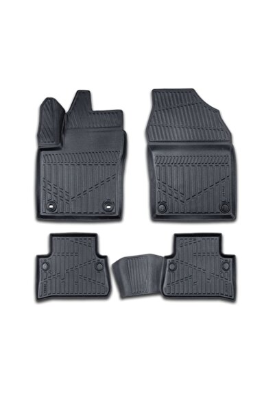 CED AUTO TRADE Set covorașe auto din cauciuc pentru Toyota C-HR 2023