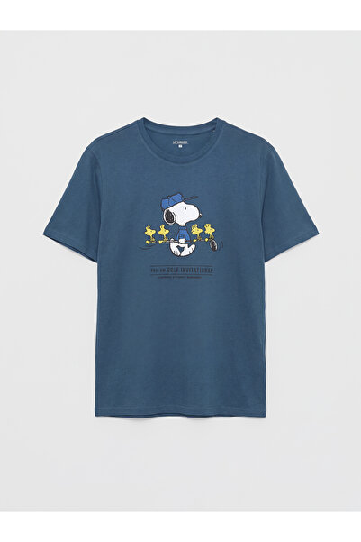 LC Waikiki Zero Roba Collar Snoopy Printed Men's Pajama Top from Uzg Store fo...