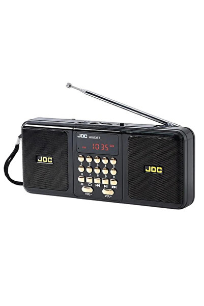 OEM Radio digital FM portabil cu player MP3, card USB/TF, baterie 18650, afiș...